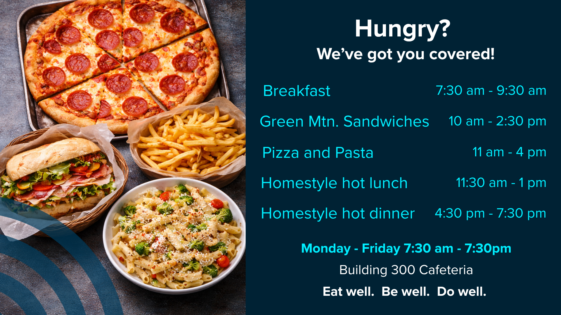 Building 185 specials TV ad