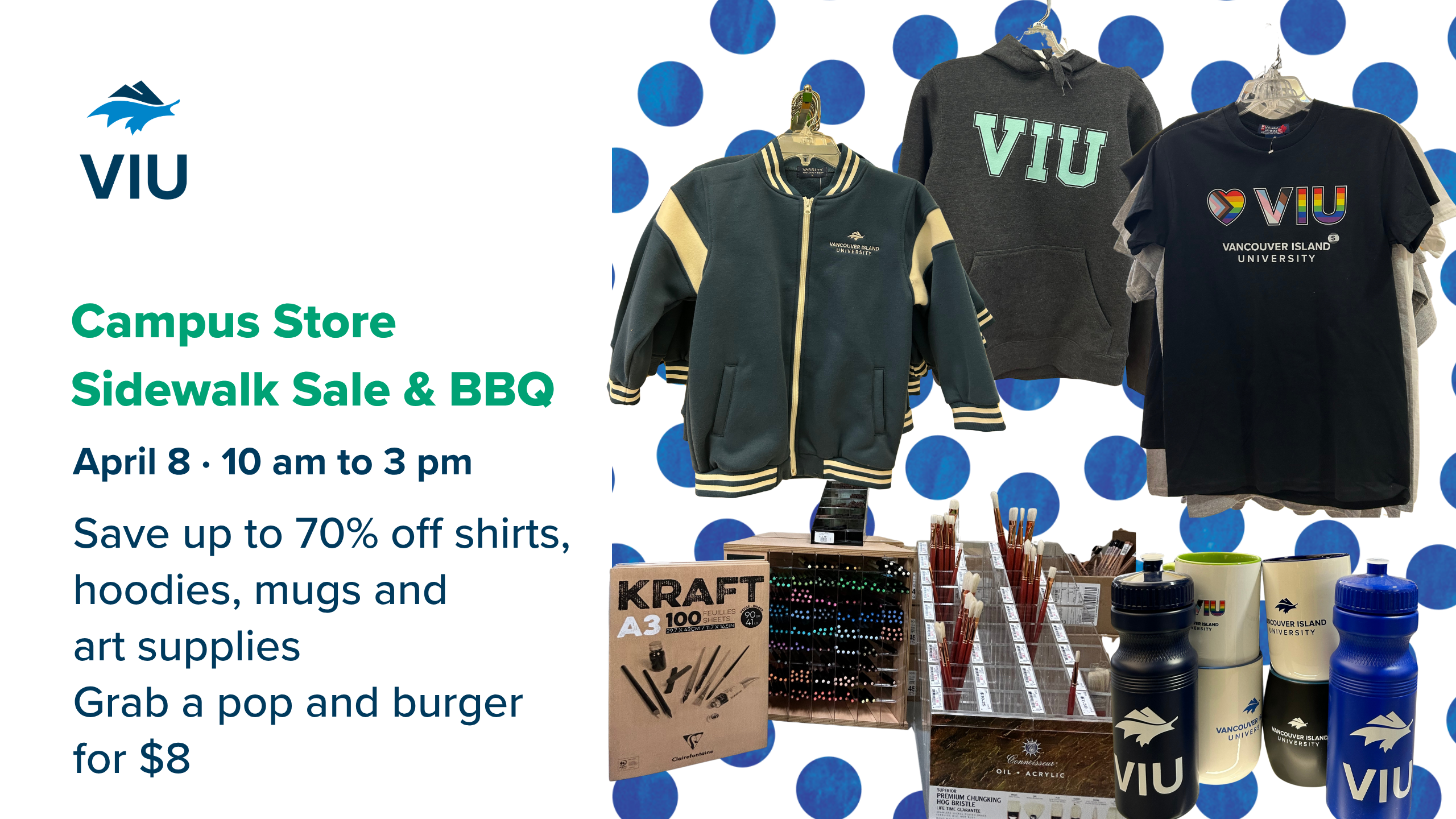 Campus Store sidewalk sale tv ad