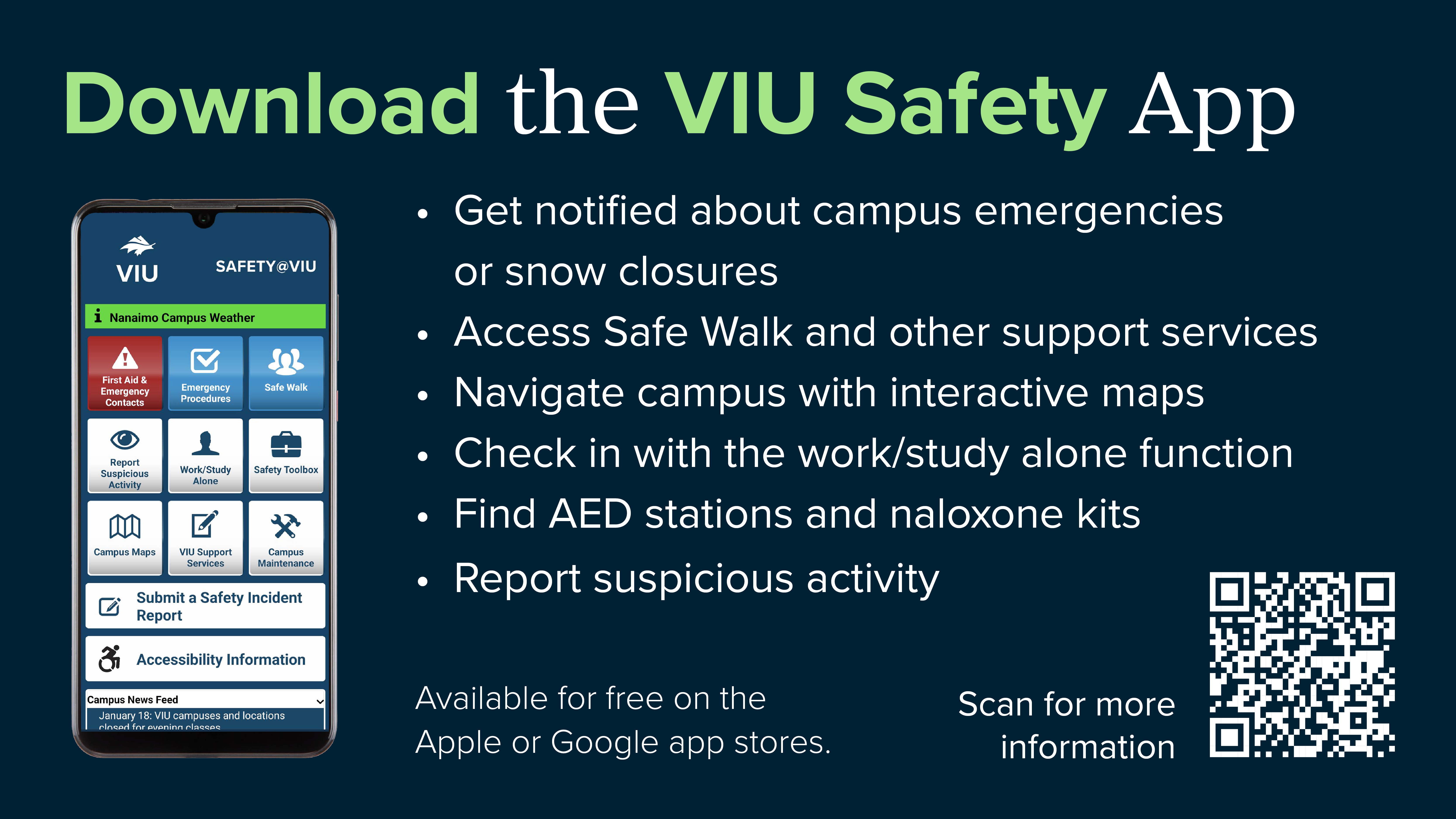 Safety App digital ad